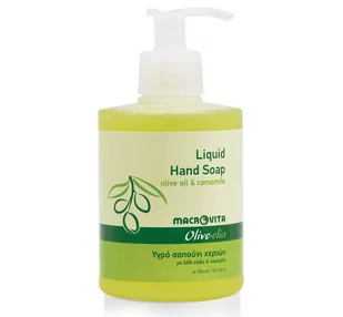 MACROVITA OLIVE-ELIA zielone mydło w płynie z bio-składnikami 300ml - Mydła - miniaturka - grafika 1