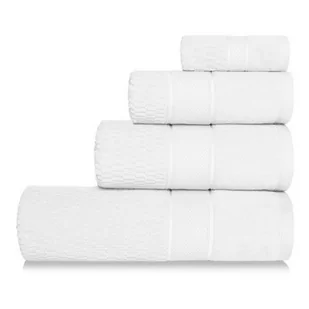 Ręcznik 70 x 140 Bawełna Peru 500g/m2 Welur Biały - Ręczniki - miniaturka - grafika 1