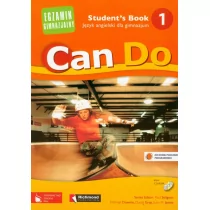 Can Do 1 Student`s Book + CD Język angielski dla gimnazjum - Michael Downie, David Gray, Jimenez Juan Manuel - Lektury gimnazjum - miniaturka - grafika 1