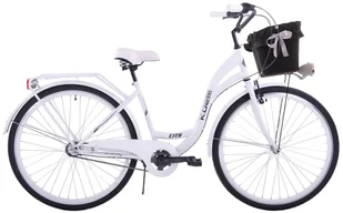 Kozbike (K25) 3S 26 cali Damski Biały - Rowery - miniaturka - grafika 1