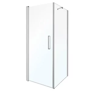 Novoterm Kerra Monica 90x90 profil chrom szkło transparentne - Kabiny prysznicowe - miniaturka - grafika 1