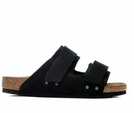 Klapki i japonki męskie - Birkenstock Uji W 1024810 Czarne 43 - miniaturka - grafika 1