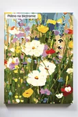 Malowanie po numerach - Co w trawie piszczy, kwiaty, łąka, malowanie po numerach - miniaturka - grafika 1