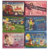 Poradniki hobbystyczne - Zaproszenia Urodziny brokat + koperta 10szt) - miniaturka - grafika 1