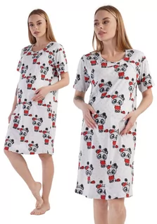Piżamy ciążowe - Koszula do Karmienia bawełniana L 40 ciążowa na guziki dla mam karmiących - grafika 1
