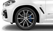 Koło zimowe BMW X3 (G01), X4 (G02), M Double Spoke 699M R20, Orbitgrey - przód