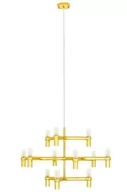Lampy sufitowe - KingHome Lampa wisząca ATOMIC złota XCP9120-12.GOLD [12676235] - miniaturka - grafika 1