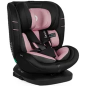Foteliki samochodowe - Fotelik samochodowy LIONELO Bastiaan i-Size 40-150 cm (0-36 kg) Czarno-różowy - miniaturka - grafika 1