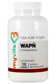 Zdrowa żywność - MYVITA MyVita Wapń w proszku 100g (cytrynian wapnia) 21PRNWAPP1 - miniaturka - grafika 1