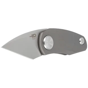 Nóż składany Bestech Tulip Dark Grey Titanium, Fine Stonewash M390 by Ostap Hel (BT1912E) - Noże - miniaturka - grafika 2