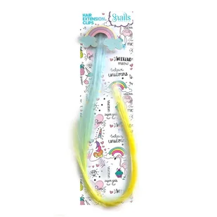 Snails, Rainbow, Spinka Do Włosów Z Kolorowym Pasemkiem - Zabawki kreatywne - miniaturka - grafika 1