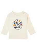 Kaftaniki dla niemowląt - Noppies Koszulka "Grinestar" w kolorze kremowym - miniaturka - grafika 1