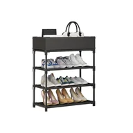 Wieszaki i stojaki - Uchwyt na buty LCT-04 czarny - miniaturka - grafika 1