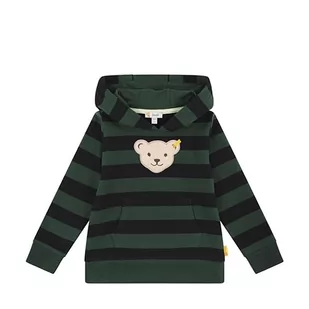 Steiff Bluza chłopięca w paski, Jungle Green, 92 - Bluzy dla chłopców - miniaturka - grafika 1