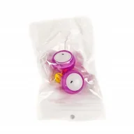 Zabawki sensoryczne - Klik Klak Antystresowe Świecące Kulki Na Sznurku - miniaturka - grafika 1