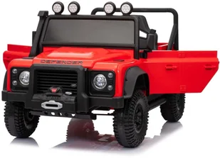 Pojazd Land Rover Defender 110 SVX Concept Czerwony - Jeździki dla dzieci - miniaturka - grafika 1