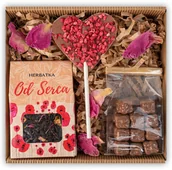 Zestawy upominkowe - Zestaw prezentowy upominek na walentynki i dzień kobiet box - miniaturka - grafika 1