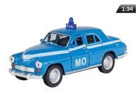 Samochody i pojazdy dla dzieci - Model 1:34, PRL Warszawa 224 MILICJA OBYWATELSKA, niebieski (A884W224MON) - miniaturka - grafika 1