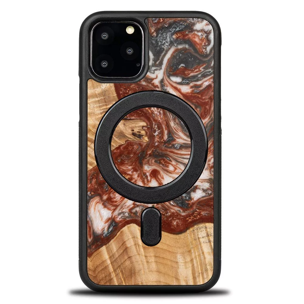 Etui Bewood Unique na iPhone 11 Pro - Planets - Wenus z MagSafe