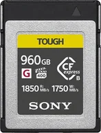 Karty pamięci - Karta Sony TOUGH CEB-G CFexpress 960 GB CEBG960T - miniaturka - grafika 1