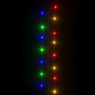 Lumarko Sznur LED, 400 diod, gęsto rozmieszczone, kolorowe, 4 m, PVC - Ozdoby bożonarodzeniowe - miniaturka - grafika 5