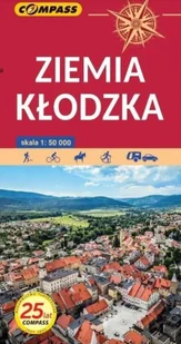 Mapa turystyczna - Ziemia Kłodzka 1:50 000 - praca zbiorowa - Atlasy i mapy - miniaturka - grafika 1