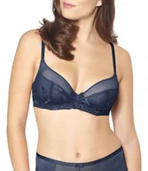 Biustonosze - Triumph biustonosz miękki granatowy Sexy Angel Spotlight W02 rozmiar 75E - miniaturka - grafika 1