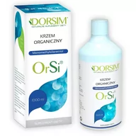 Suplementy naturalne - DORSIM SP. Z O.O. Krzem Organiczny Orsi Płyn 1000G - miniaturka - grafika 1
