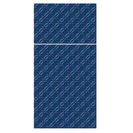 Dekoracje i nakrycia stołu na imprezę - PAW Kieszonka na sztućce &quot;Modern Inspiration&quot; granatowa PAW 40 cm 16 szt PWSDP100005 - miniaturka - grafika 1