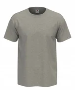 Koszulki męskie - Koszulka męska T-shirt Stedman Comfort-T Grey Heather DUŻY ROZMIAR 4XL - miniaturka - grafika 1