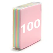 Akcesoria do okularów - 100x Ściereczka do czyszczenia i pielęgnacji okularów z Mikrofibry 17,5 x 14,5 - miniaturka - grafika 1