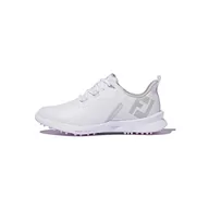Buty sportowe damskie - Footjoy Damskie buty do golfa z paliwem, biało-różowe, szerokość 6,5 UK - miniaturka - grafika 1