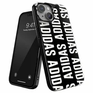 Etui i futerały do telefonów - Adidas OR Snap Case Logo etui obudowa do iPhone 14 6.1" czarny/black 50245 - miniaturka - grafika 1