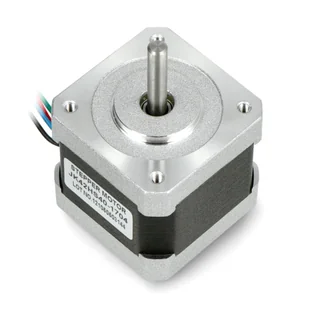 Silnik krokowy JK42HS40-1704 200 kroków/obr 2,8V/1,7A/0,4Nm - Podzespoły elektroniczne - miniaturka - grafika 1