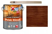 Farby i impregnaty do drewna - Lazura ochronna Polski Klimat impregnująco-dekoracyjna 5 l drewno egzotyczne - miniaturka - grafika 1