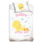 Pościel - Pościel bawełna 100x135 + 40x60 Tweety - miniaturka - grafika 1