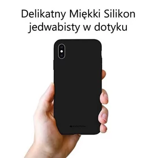 Mercury Silicone iPhone 15 6,1 granatowy /navy - Etui i futerały do telefonów - miniaturka - grafika 3