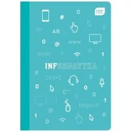 Zeszyty szkolne - Inter-druk Zeszyt A5/60K kratka PP Informatyka (10szt) - - miniaturka - grafika 1