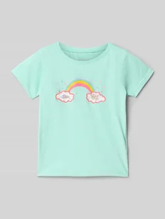 T-shirt z nadrukowanym motywem - Koszulki dla dziewczynek - miniaturka - grafika 1