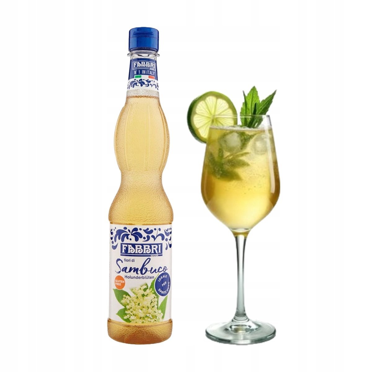 Syrop o smaku kwiatowym Fabbri 560 ml