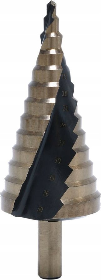 BAUMAJSTER WIERTŁO STOPNIOWANE ZWÓJ SPIRALNY HSS 4-52 mm B2809