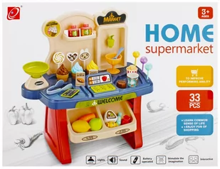 Supermarket z akcesoriami MEGA CREATIVE 482742 - Zabawy w naśladowanie dorosłych - miniaturka - grafika 1