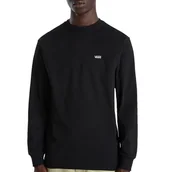 Koszulki męskie - Koszulka Vans Left Chest Hit VN0A49LCY281 - czarna - miniaturka - grafika 1