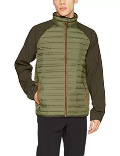 Kurtki męskie - Columbia męska Flash Forward Hybrid Insulated Jacket, zielony, xl 1683153 - grafika 1