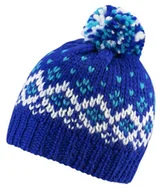 Czapki damskie - Salomon Uni czapka Pearl Beanie, daek violet/biały/niebieski bay blue, jeden rozmiar, L32546800 - miniaturka - grafika 1