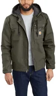 Kurtki męskie - Kurtka Carhartt Sandstone Barlett Jacket Moss - miniaturka - grafika 1
