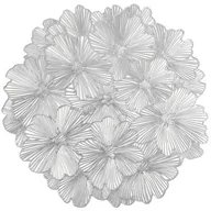 Obrusy i serwetki - Podkładka na stół EUROFIRANY Laura 38 cm Srebrny - miniaturka - grafika 1