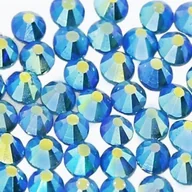Ozdoby do paznokci - Cyrkonie do paznokci szklane SS3 Blue Zircon AB 1440 szt paczka - miniaturka - grafika 1