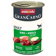 Mokra karma dla psów - Animonda Grancarno Adult Hirsch Apfel Jeleń + Jabłko 400G - miniaturka - grafika 1