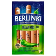 Pasztet i przetwory mięsne - Berlinki Jalapeno 250 G Morliny - miniaturka - grafika 1